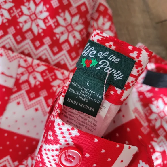 Christmas Party Suit with Flashing LED Lights - Picture 4 of 6